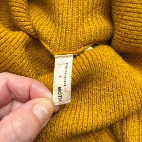 Anthropologie Golden Knit Pullover - Picture 4 of 8